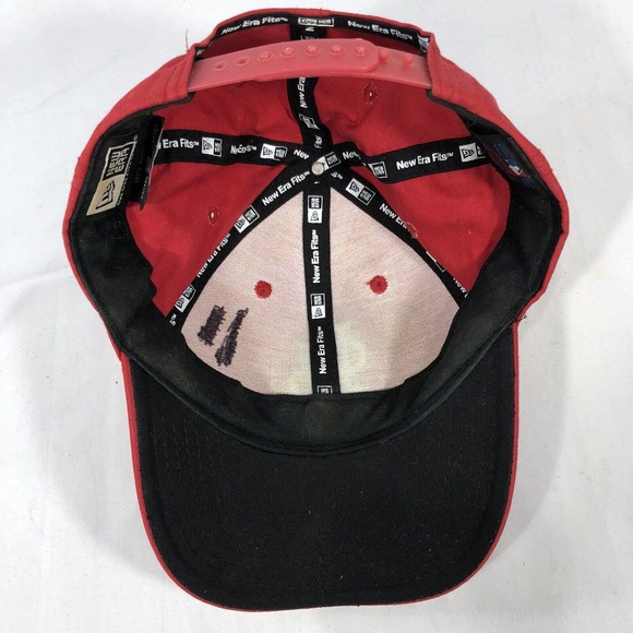 ST LOUIS CARDINALS NEW ERA FITS HAT CAP SNAPBACK RED BASEBALL ONE SIZE FITS MOST - Picture 9 of 15